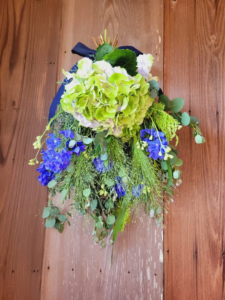 三浦市 紫陽花スワッグ