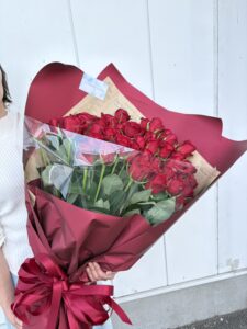 プロポーズ　花束　三浦市