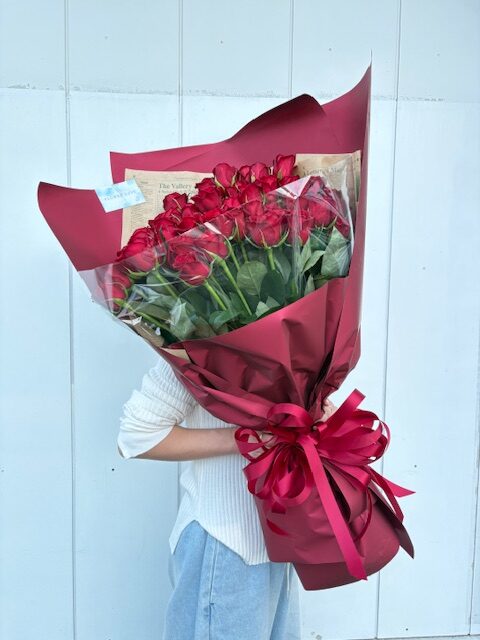 三浦市花屋 バラ花束 プロポーズ用